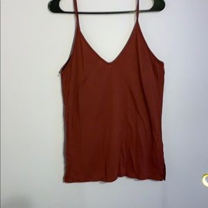 Red tank top
